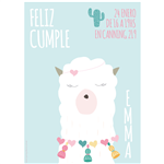 Invitación Llama Pers